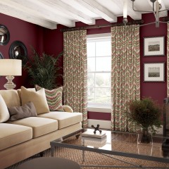 Fable Bramble Velvet Curtain