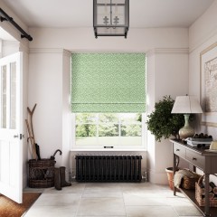 Fez Apple Linen Mix Roman Blind