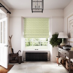 Fez Fern Linen Mix Roman Blind