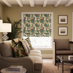 Florence Antique Velvet Roman Blind