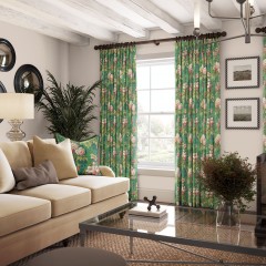 Florence Jade Velvet Curtain