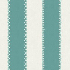 Ornella Teal Linen Mix Fabric