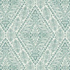 Parisa Teal Linen Mix Fabric