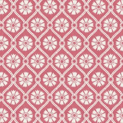 Samira Raspberry Linen Mix Fabric