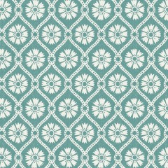 Samira Teal Linen Mix Fabric