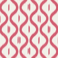 Shirvan Raspberry Linen Mix Fabric