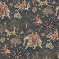 Jaipur Charcoal Wallpaper