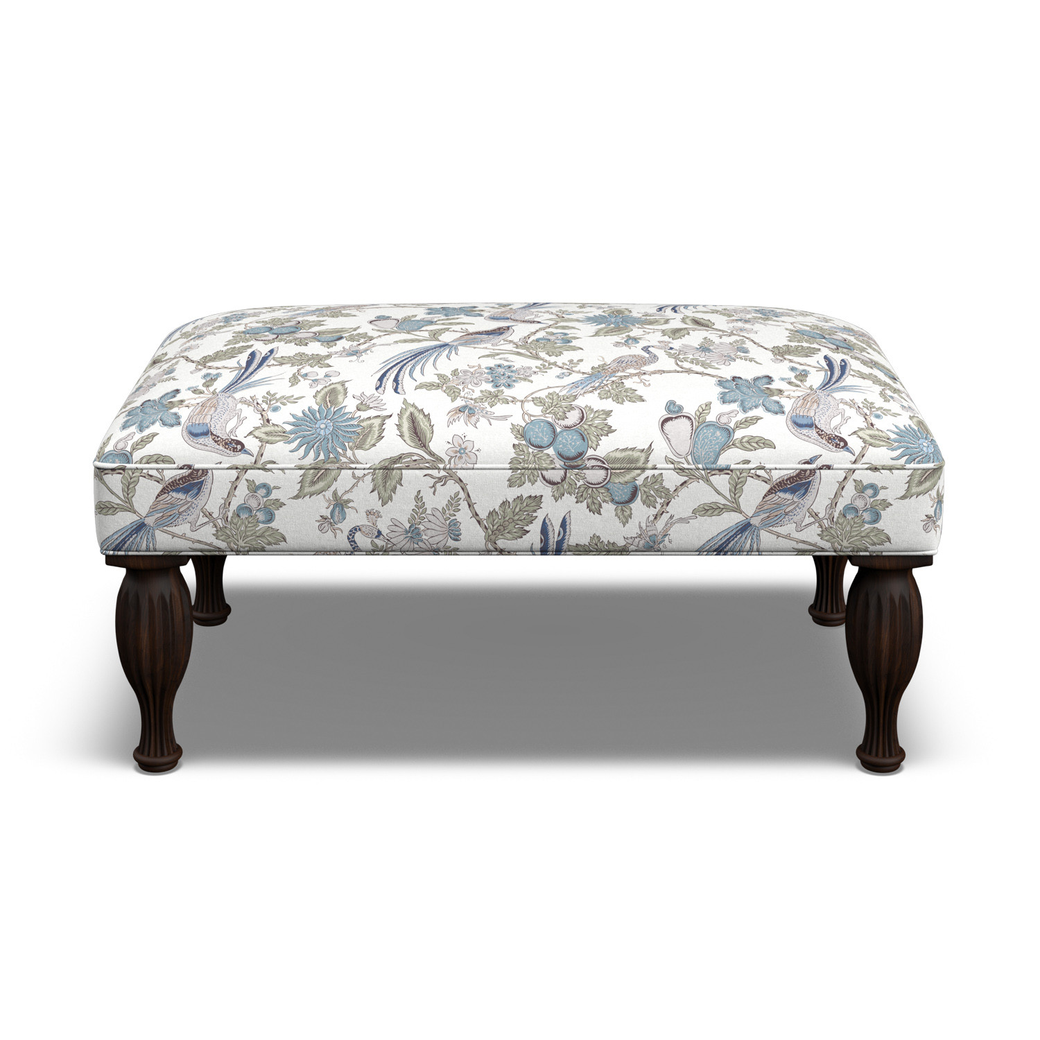 Peacock ottoman online