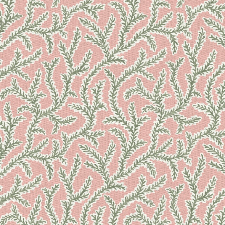 Emeline Blush Linen Mix Fabric