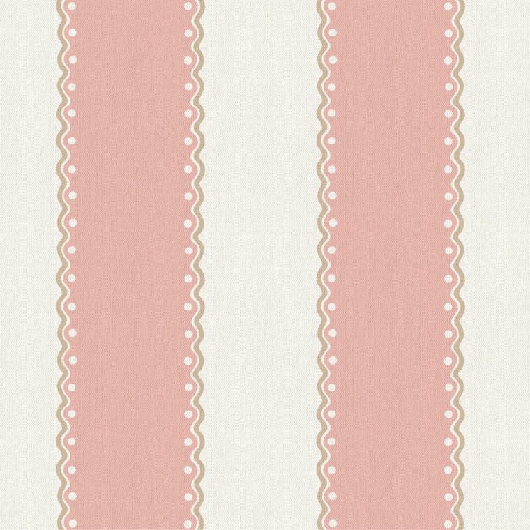 Ornella Blush Linen Mix Fabric