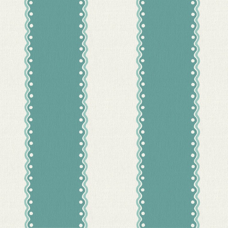 Ornella Teal Linen Mix Fabric