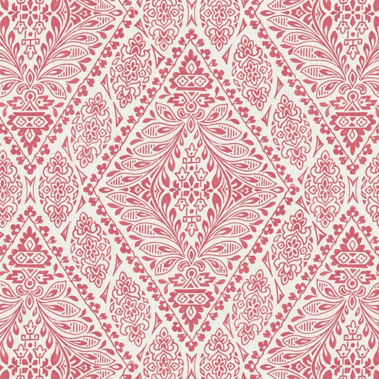 Parisa Raspberry Linen Mix Fabric