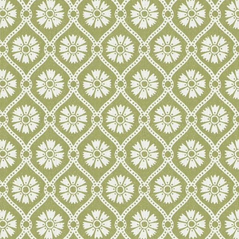 Samira Fern Linen Mix Fabric