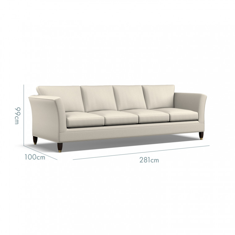 Grafton 4 Seat Sofa Ambrogio Marble