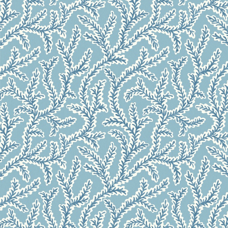 Emeline Chambray Wallpaper