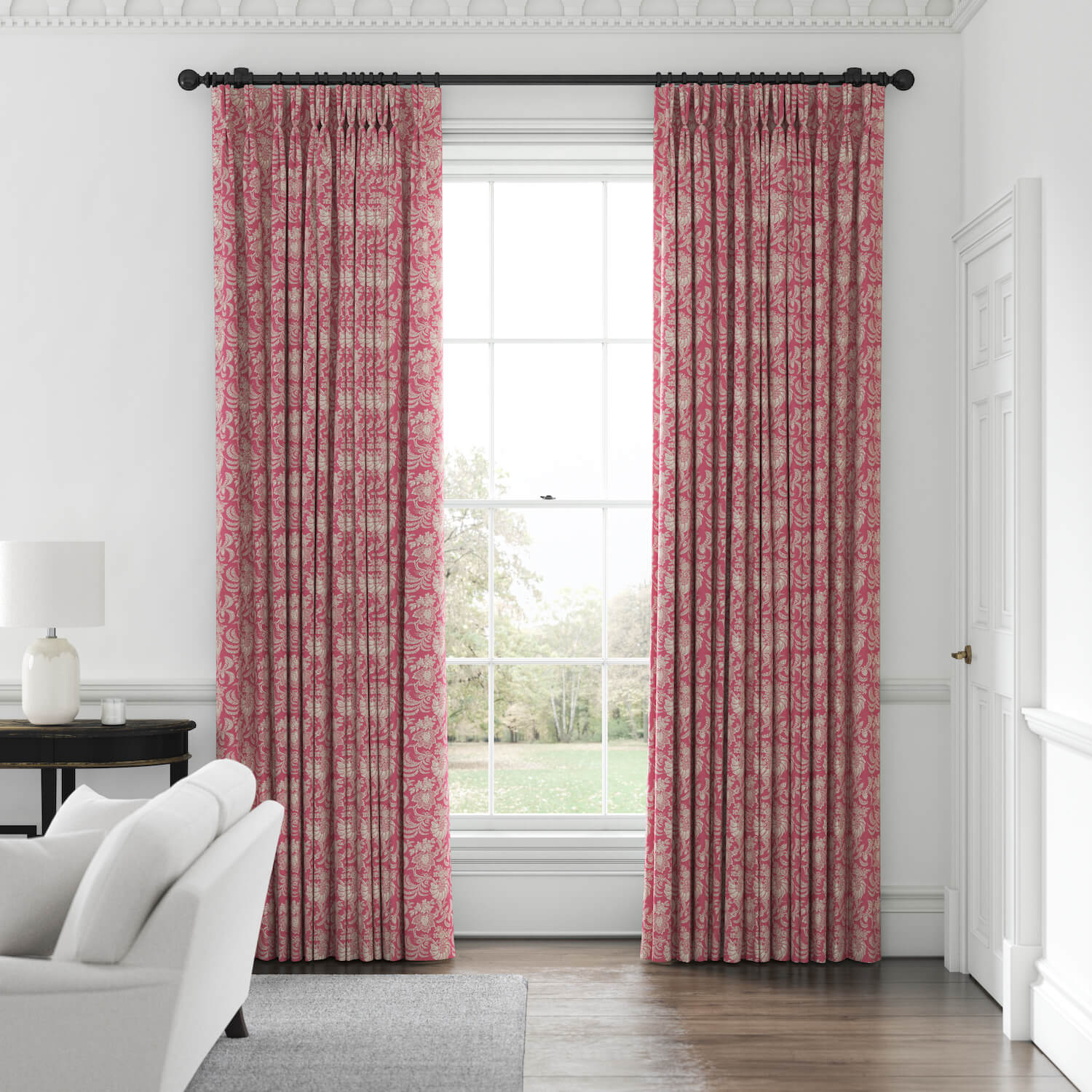 Pink Made to Measure Curtains