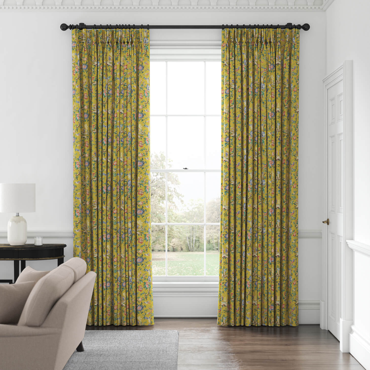 Yellow Made to Measure Curtains