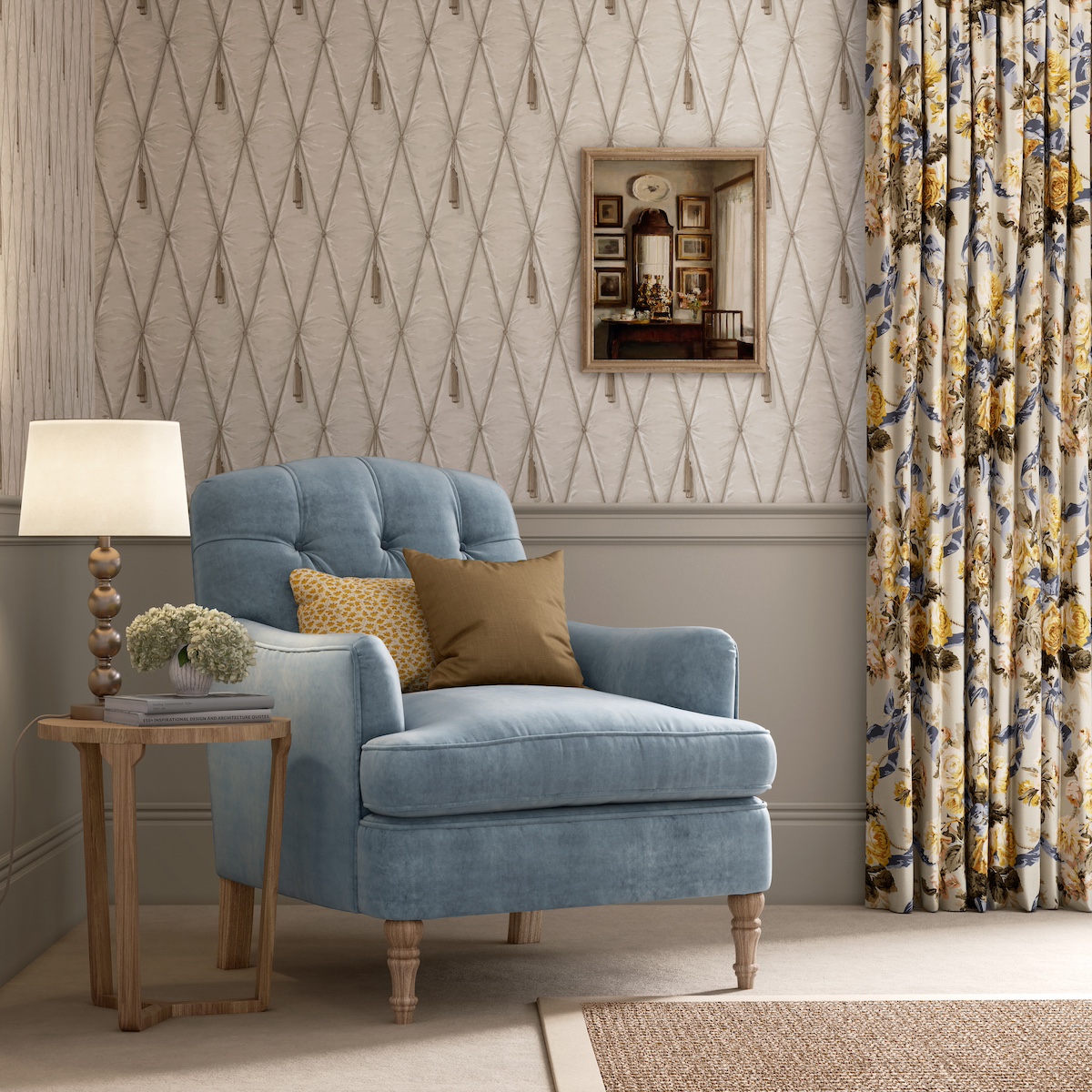 Warner House Tassels Wallpaper