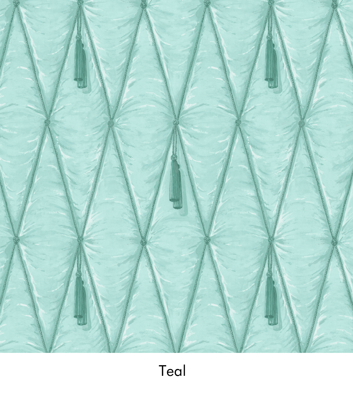 Warner House Tassels Teal