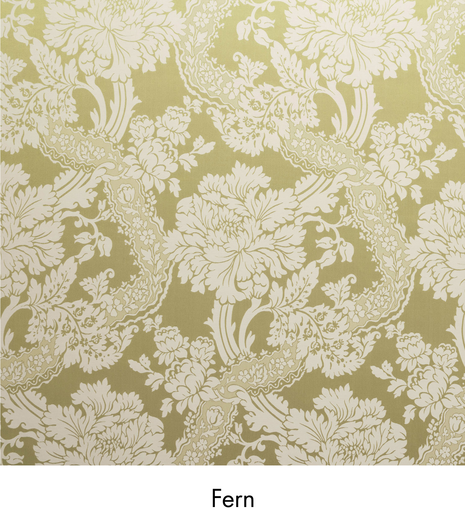 Warner House Deauville Fern Silk Fabric